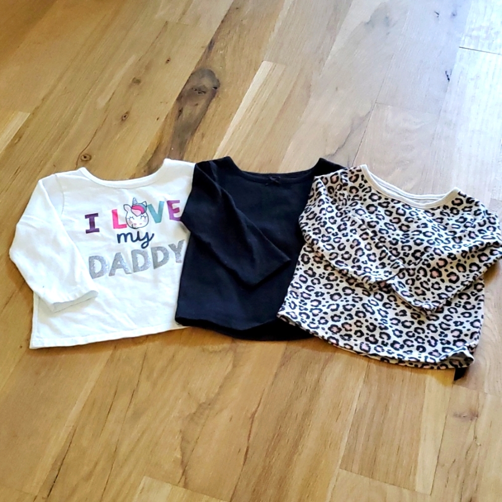 💗 5/$15 3 12m shirts